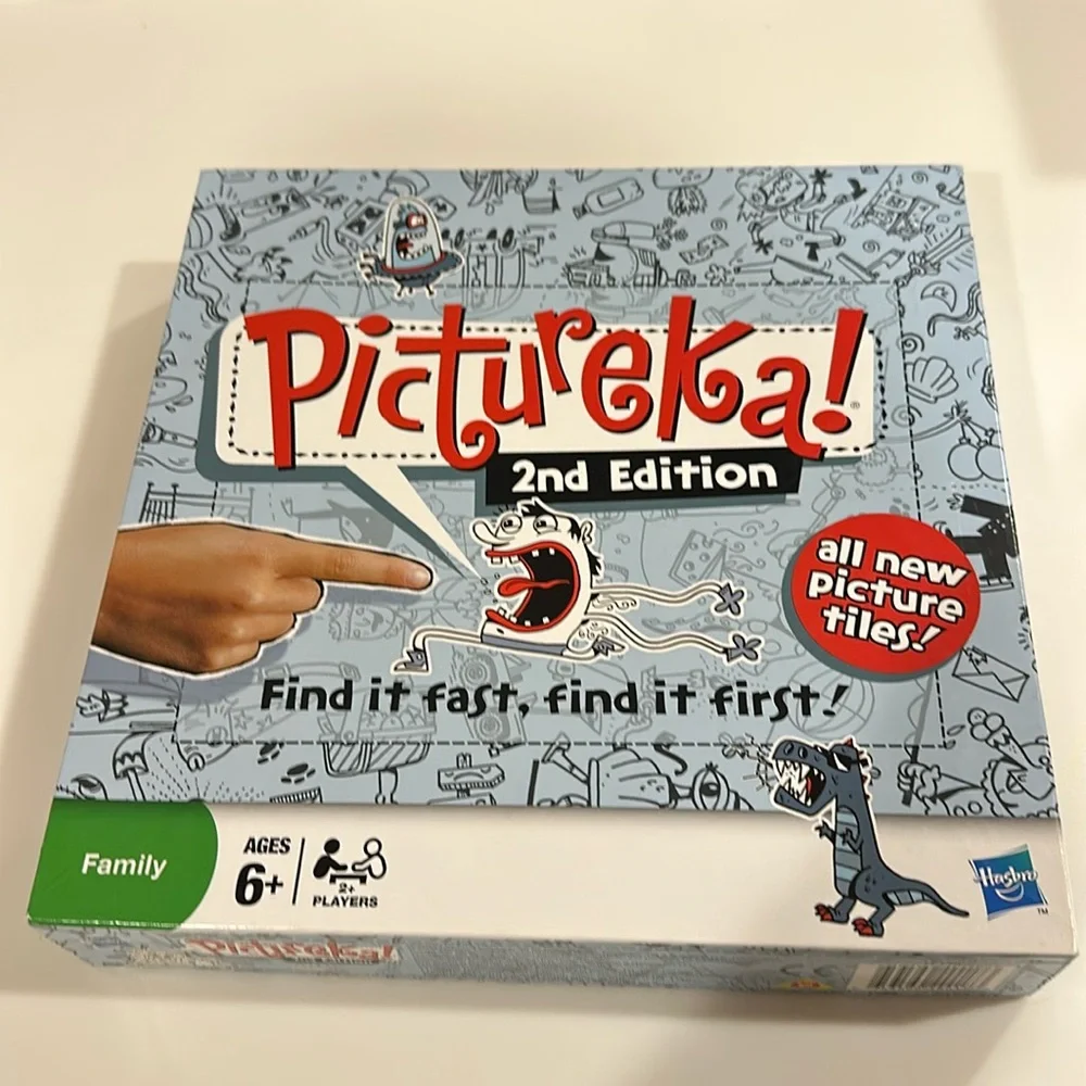 HASBRO Pictureka Board Game - Ages 6 and up - Complete - NWOT